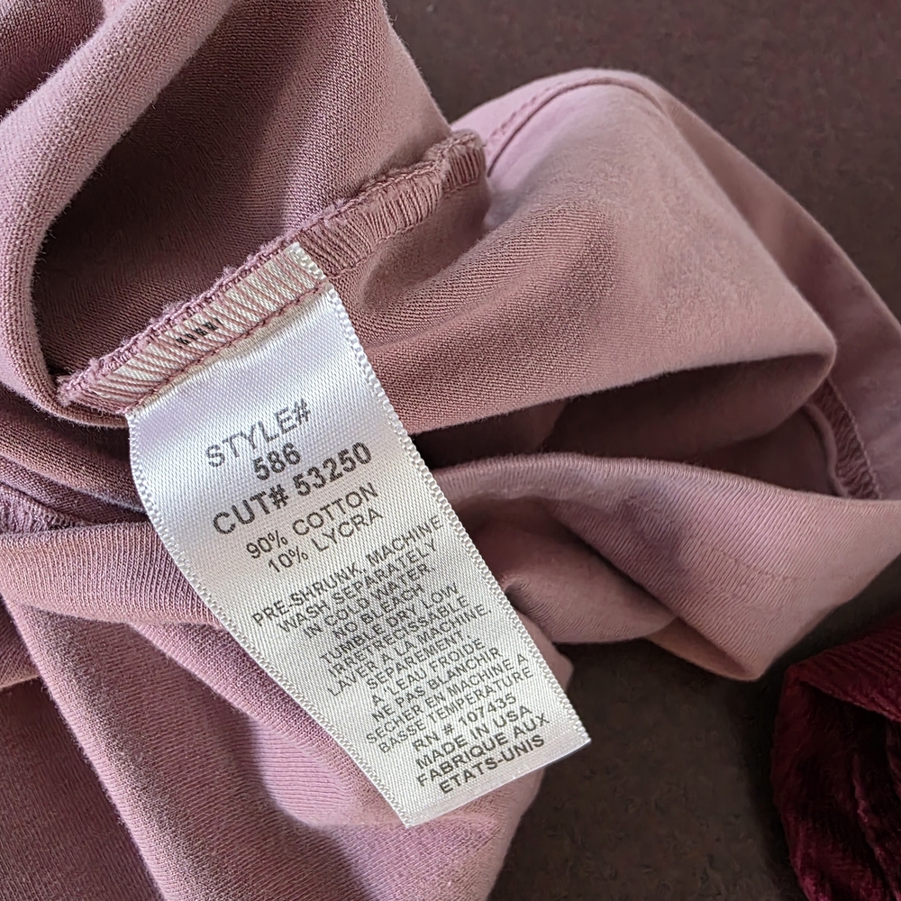 Hard Tail Dusty Rose Yoga Top - Picture 4 of 4